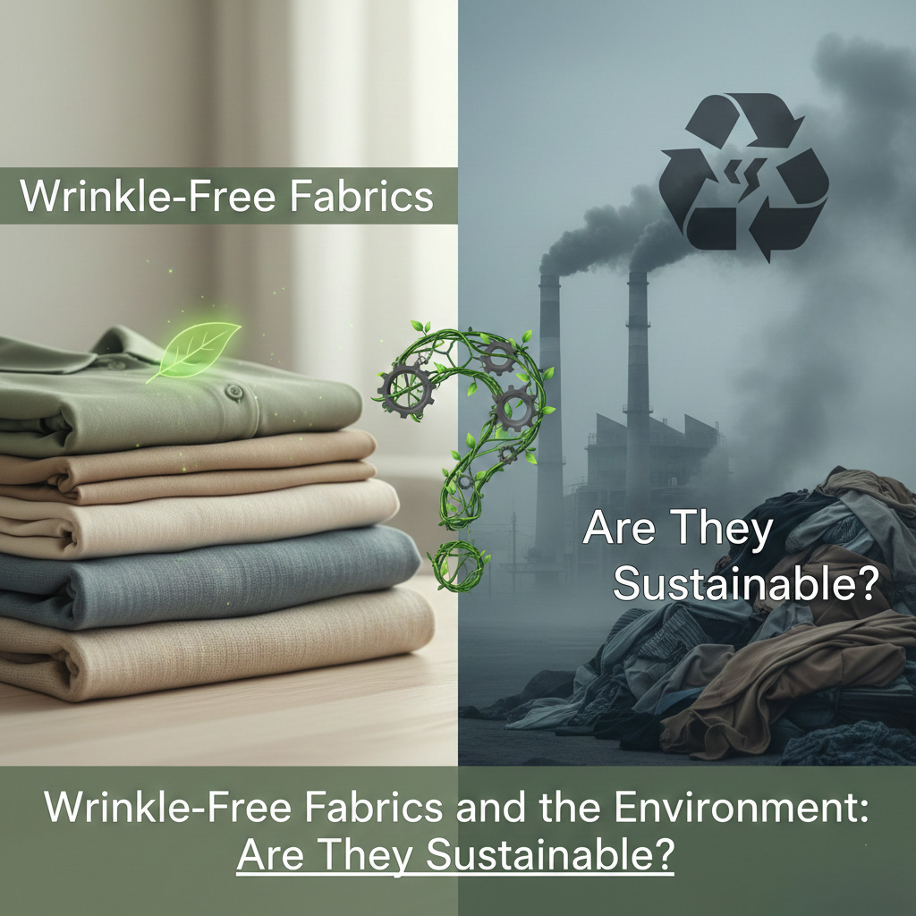 சுருக்கம் இல்லாத துணிகள் மற்றும் சுற்றுச்சூழல்: அவை நிலையானதா?