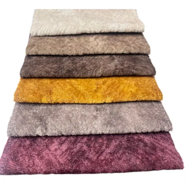 jacquard soft velvet chenille Sofa fabric