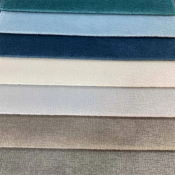 ப்ளைன் சாலிட் செனில் சோபா ஃபேப்ரிக்