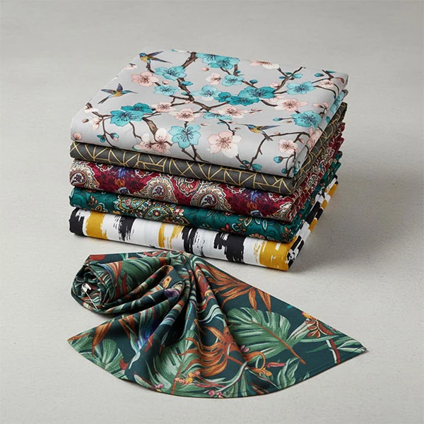 பாலியஸ்டர் விஸ்கோஸ் அச்சிடப்பட்ட புறணி துணி பாலியஸ்டர் விஸ்கோஸ் அச்சிடப்பட்ட புறணி துணி